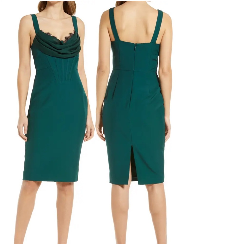 Lace Trim Corset Dress lavish Alice